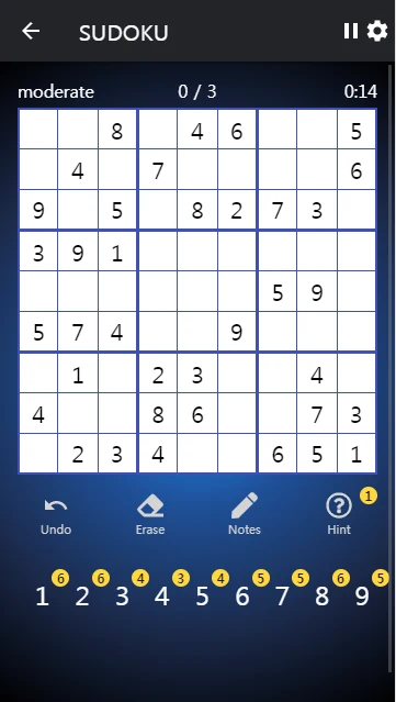 Brain Sudoku Classic screenshot